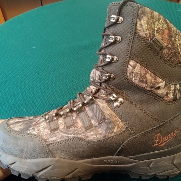 Danner Vital 8" Mossy Oak Break-Up Country Camo Size 9.5 Boots 1200G Style 41555 - Picture 3 of 8